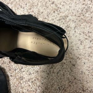 Lauren Conrad velvet heels